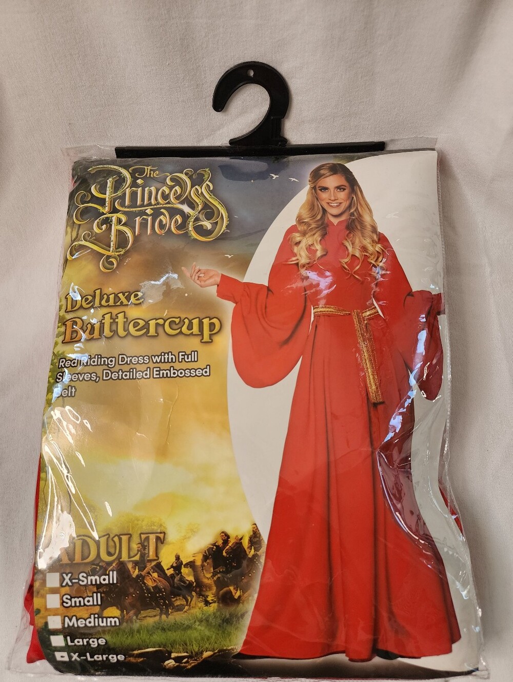 Deluxe Buttercup Adult XL Costume - Red, New